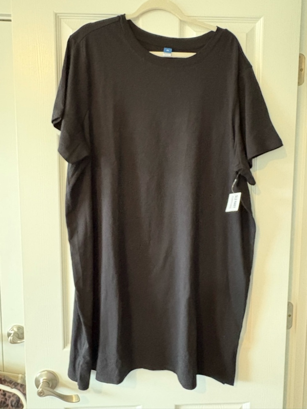 Old Navy Black Short Sleeve Women's Tee Dress